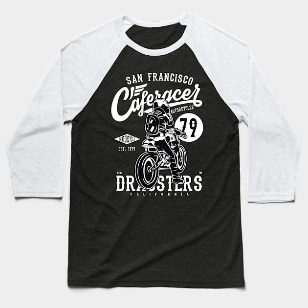 Cafe Racer 79 Baseball T-Shirt by PaunLiviu